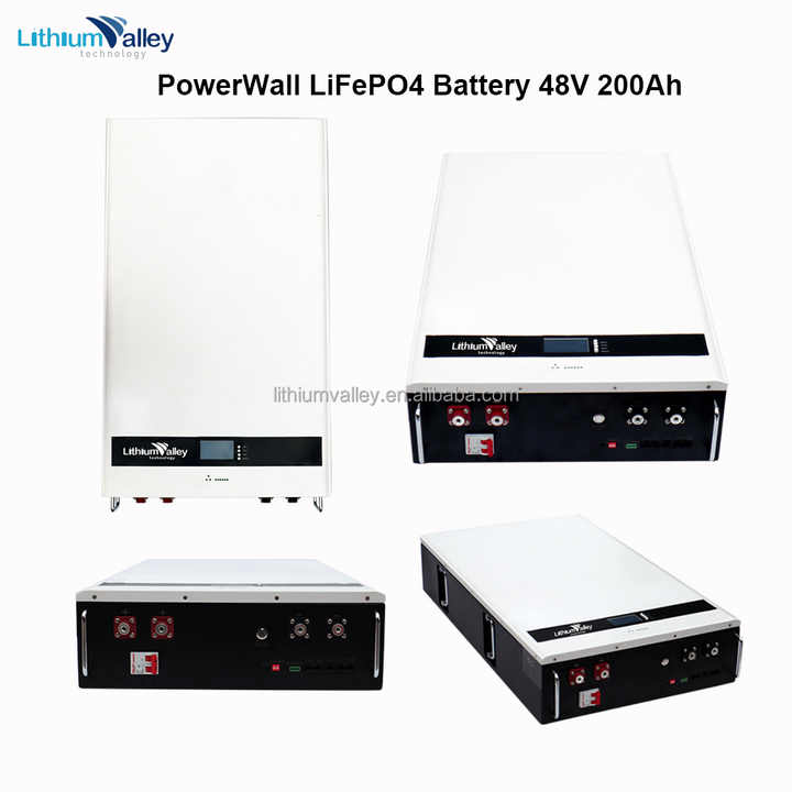 48V 100AH LiFePO4 Battery Power Wall 5Kwh 10Kwh 48V 200AH Lithium Battery for Home Energy Storage System