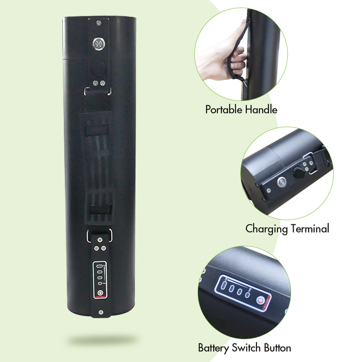 Sunbang 36V 10Ah Waterproof Shockproof Electric Bike Battery for Ebike Scooter Bicycles LED Lighting Power Tools Toys SUNBOND