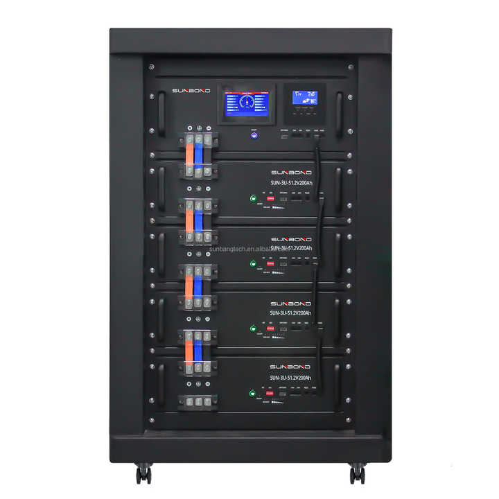 OEM 51.2V 5Kwh Solar Inverter Lithium Battery Pack 10-Year 6500 Cycles Energy Storage System Sunbond