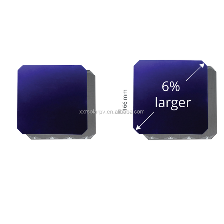 IBC Solar Cell 166mm Cut 25.8% Efficiency Thin Film for iPhone 13/14 Solar Charging Case