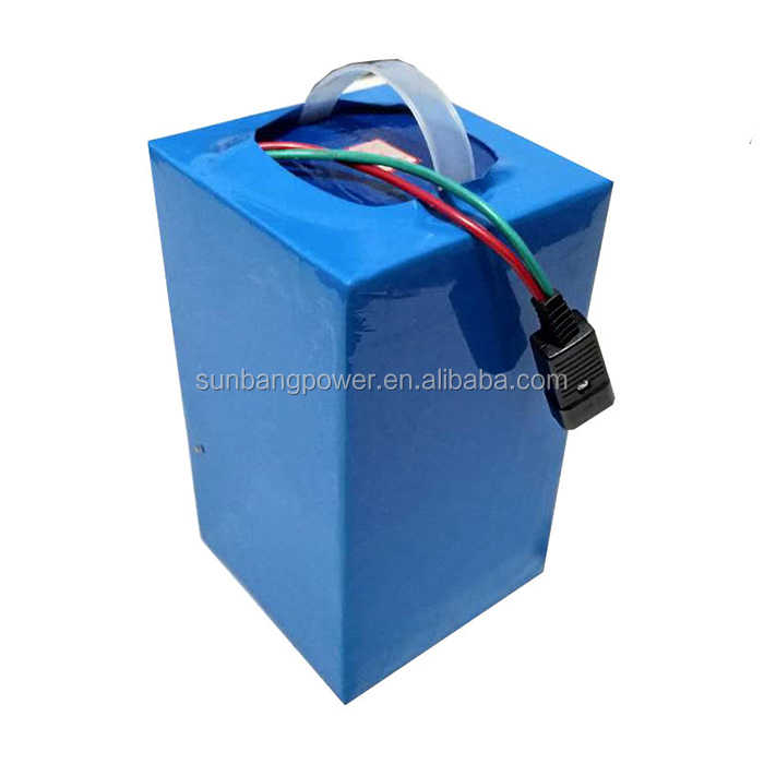 48V 72V 50Ah Lithium Ion Battery Pack High-Capacity LiFePO4 Battery for Golf Cart EV E Bike Solar Energy Storage Systems Sunbang