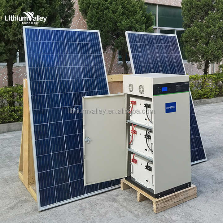 10KW Solar Power System 15KW ESS Hybrid On/Off Grid Home Energy Storage System with LiFePO4 Battery Lithium Valley