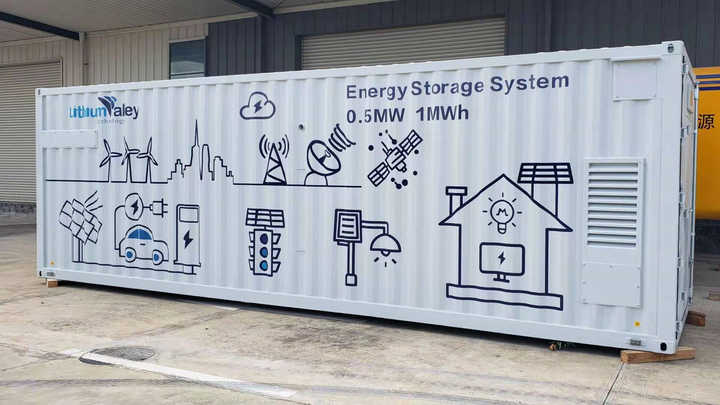 Container Energy Storage System 500KWh 1KWH Solar Industrial Battery Energy Storage System Container ESS with Solar Panel