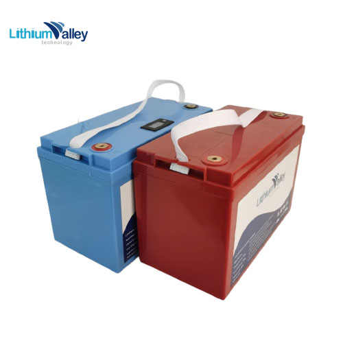 Li Ion Battery Pack 12V 100Ah Deep Cycle Long Life Solar Storage System for RV Marine Golf Cart