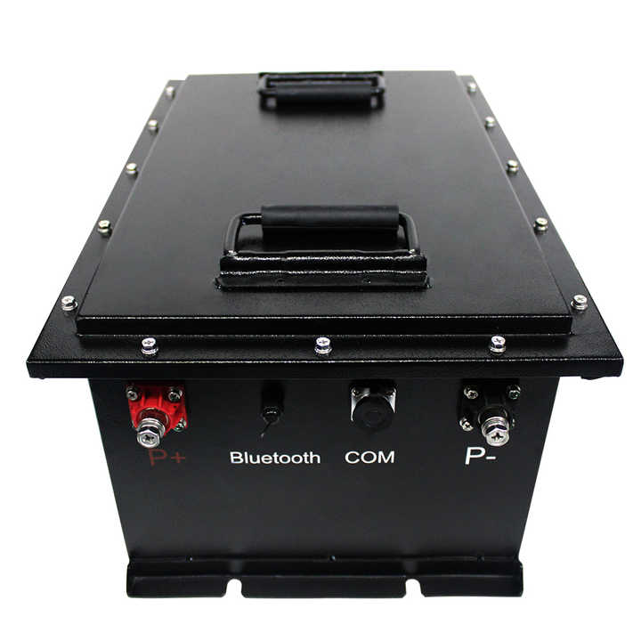 Rechargeable Lithium Power Battery 36V 48V 72V 50AH 100Ah 200AH Li-ion Golf Cart Battery IP67 Waterproof Long Cycle Life ELT512105G