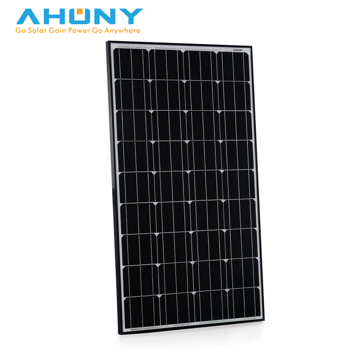Customizable Mono Glass Solar Panels 12V 24V 100W to 270W High Efficiency Off-Grid Systems AHONY