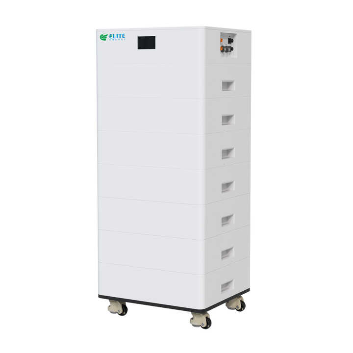 ELITE OEM 51.2V 100Ah High Voltage Stacked Home Energy Storage Lithium Ion Battery for Solar System LiFePO4 5KWH Battery with 5 Years Warranty CE Certified