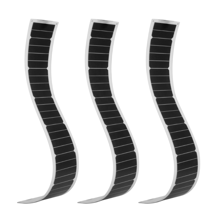 Flexible Monocrystalline Silicon Solar Panel 5W Lightweight Bendable for Outdoor Solar Lighting System AHONY