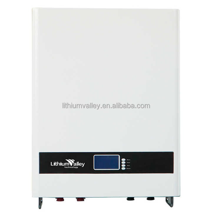 5KWH LiFePO4 Battery Pack 48V 100Ah Off-Grid Solar Storage System for Home Power Backup