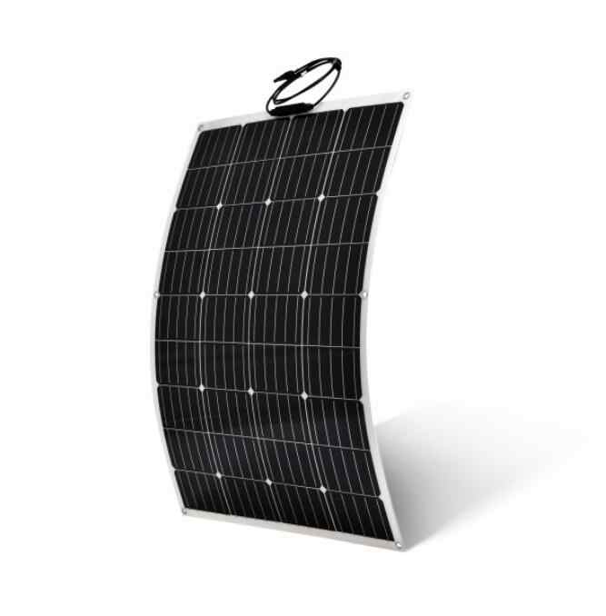Flexible Solar Panels Ultralight Photovoltaic Module High Efficiency IBC Cells for Yacht Boat RV Roof Top AHONY