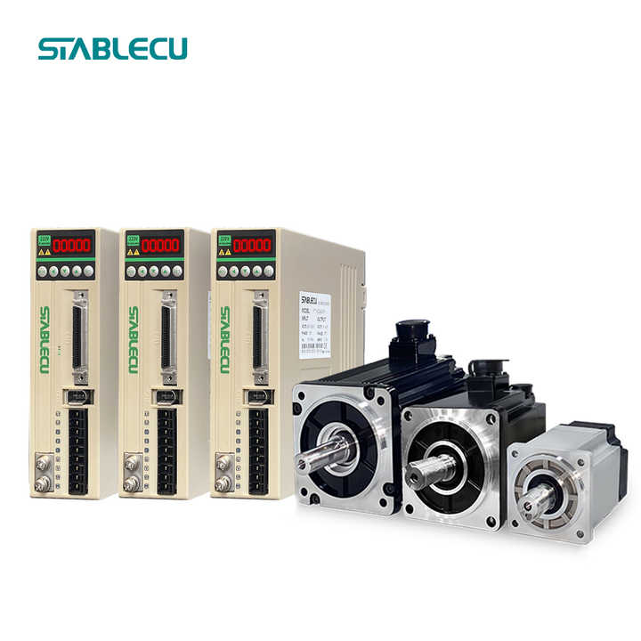 Servo Motor System 1kW 220V High Torque 3.18Nm 2500rpm Precision Positioning for Textile Machinery STABLECU