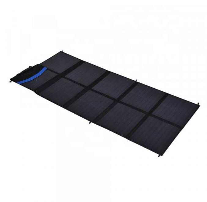250W Foldable Solar Panel Kit 12V Ultralight Portable Solar Charger for Outdoor & Off-Grid Applications AHONY