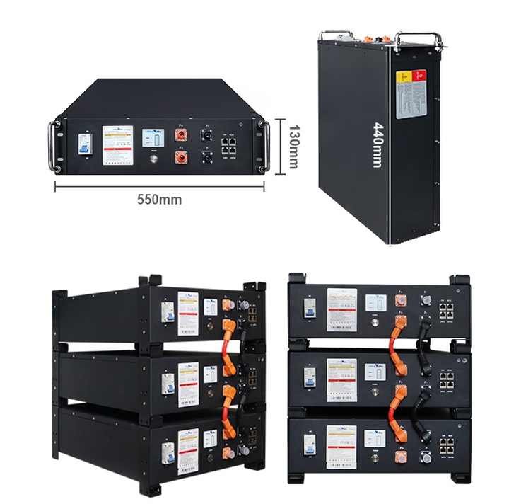 Industry Lithium Ion Battery 200Ah 48V Rack Mount LiFePO4 Solar Energy Storage System for Home Use Lithiumvalley