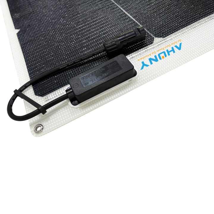200W Flexible Solar Panel High Efficiency 25.8% Low Weight 3.2kg for Boat RV Camping AHONY