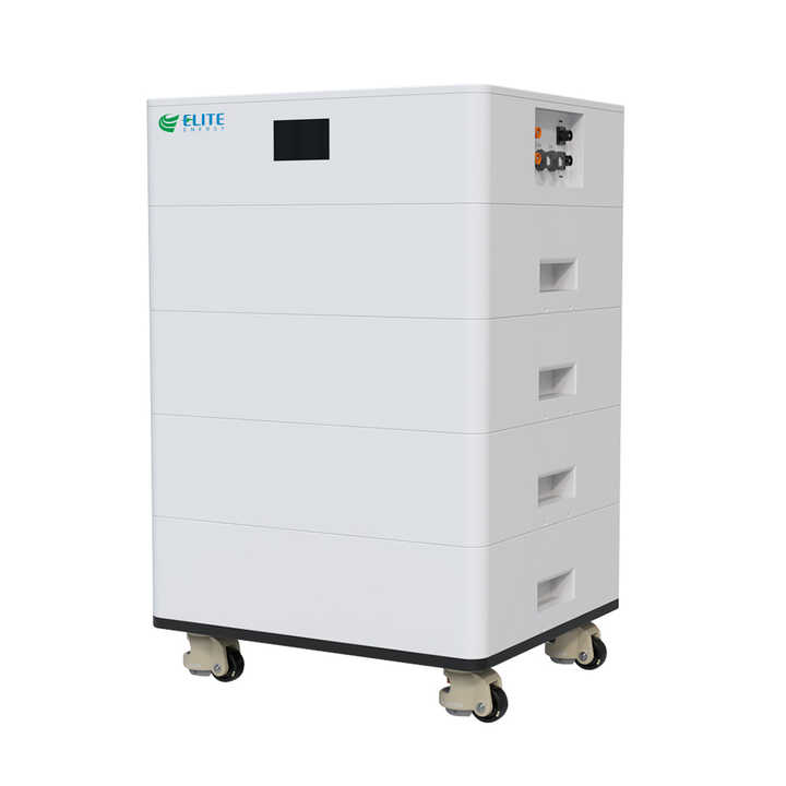 ELITE OEM 51.2V 100Ah High Voltage Stacked Home Energy Storage Lithium Ion Battery for Solar System LiFePO4 5KWH Battery with 5 Years Warranty CE Certified