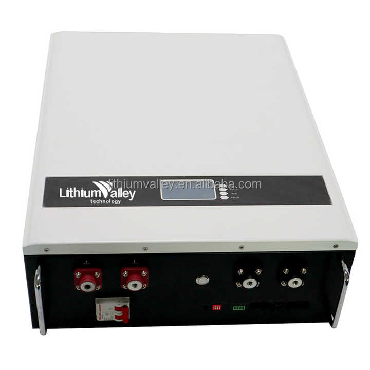 5KWH LiFePO4 Battery Pack 48V 100Ah Off-Grid Solar Storage System for Home Power Backup