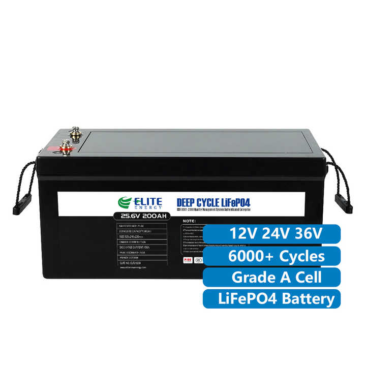 Lithium Ion Battery 12V 24V 48V 100Ah 150Ah 200Ah Long Cycle Life Deep Cycle Light Weight Solar Storage for EV RV Home Elite