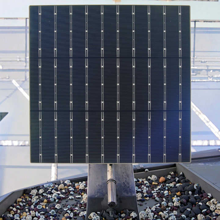 12BB Monocrystalline Solar Cell Module 210mm*210mm PERC N-Type Bifacial Silicon Cells for Power Systems AHONY