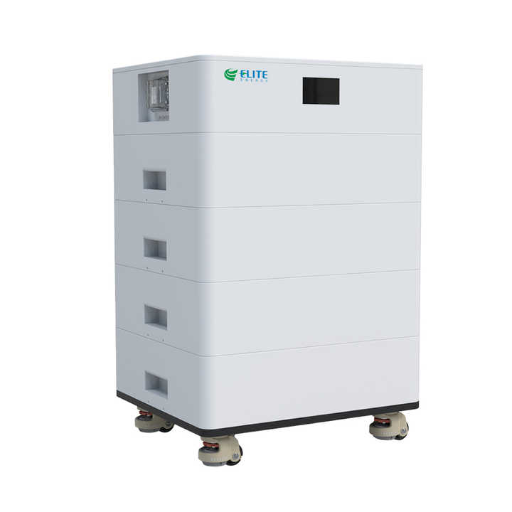 ELITE OEM 51.2V 100Ah High Voltage Stacked Home Energy Storage Lithium Ion Battery for Solar System LiFePO4 5KWH Battery with 5 Years Warranty CE Certified