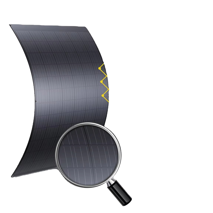 High Efficiency 200W/210W Outdoor Flexible Monocrystalline Solar Panel 18V for RVs, Caravans, Trailers, Boats AHONY