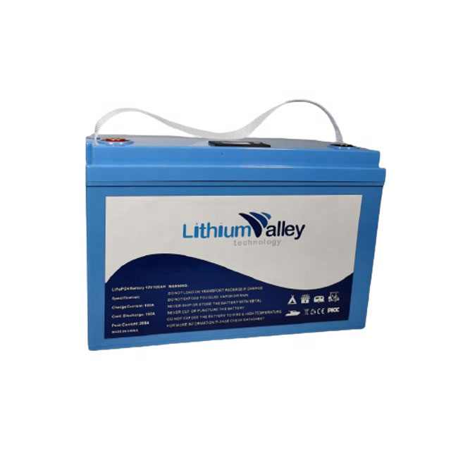 Li Ion Battery Pack 12V 100Ah Deep Cycle Long Life Solar Storage System for RV Marine Golf Cart