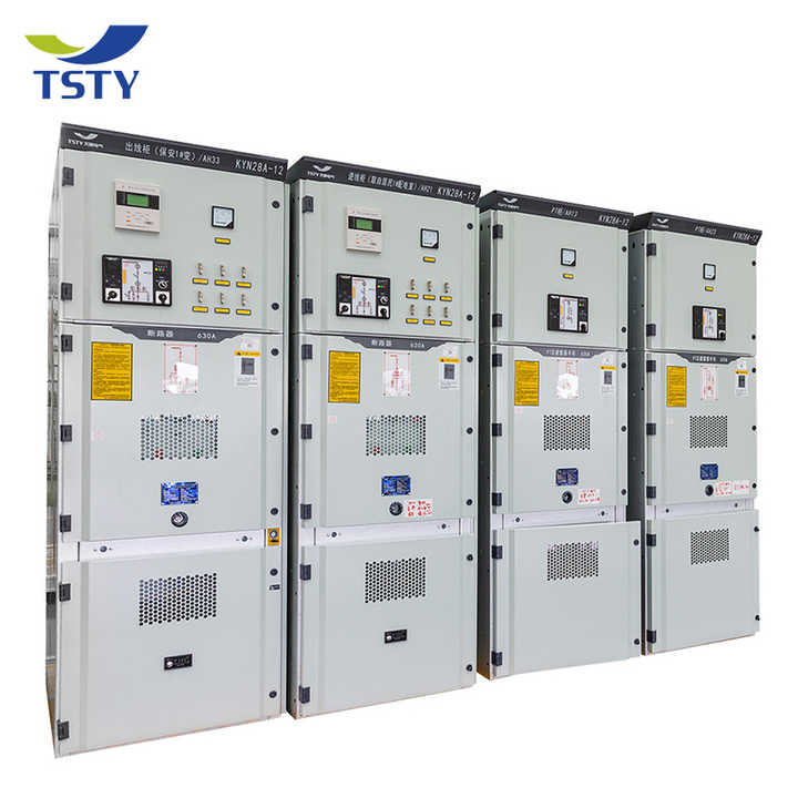 KYN28A-12 High Voltage Switchgear 24kV 4000A Industrial Power Distribution TSTY