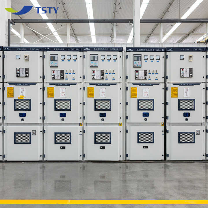 Kyn28-12 High-voltage Switchgear Cabinet 12kV 4000A Metal-Enclosed Indoor Power Distribution TSTY