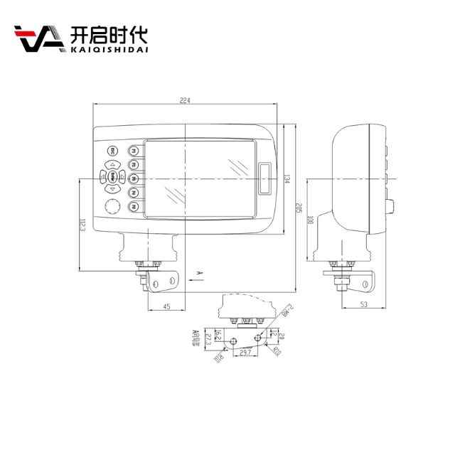 PLC Controllers Waterproof Capacitive Touch for Industrial Display LCD Monitor XQ3106