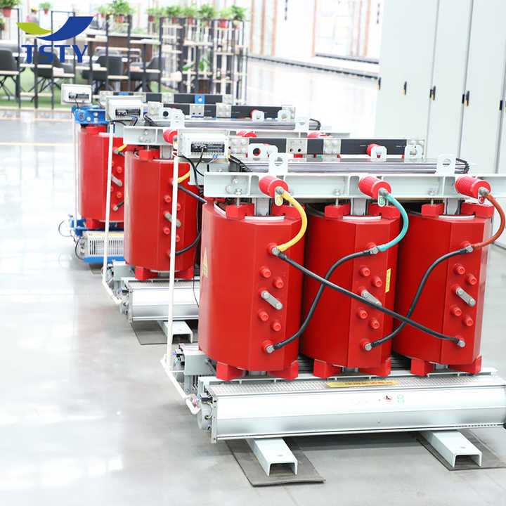 Three Phase Dry Type Power Transformer Cast Resin 150kva 200kva 500kva 1600 Kva Copper Aluminium Fireproof Explosion-Proof Pollution-Free Power Distribution TSTY