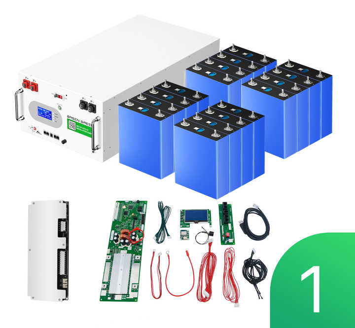 DIY Battery Kits 280Ah 300Ah 314Ah 315Ah High-Capacity Energy Storage Systems for Solar Power Backup and Electric Vehicles BASEN