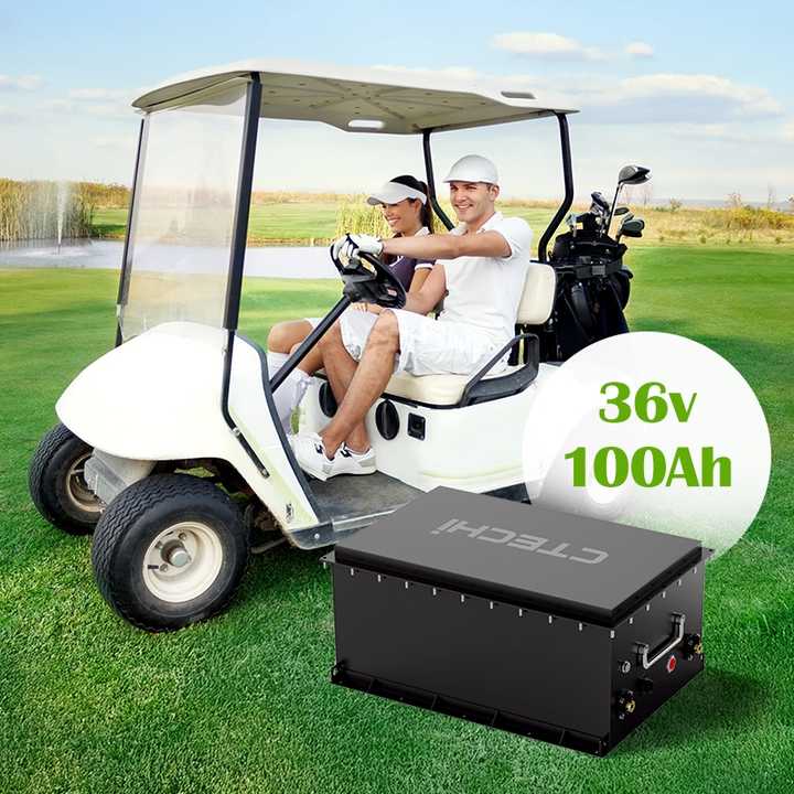 24V 36V 48V 51.2V AGV Battery 100Ah High-Capacity LiFePO4 Power System for Golf Carts and Heavy-Duty Electric Vehicles CTECHi