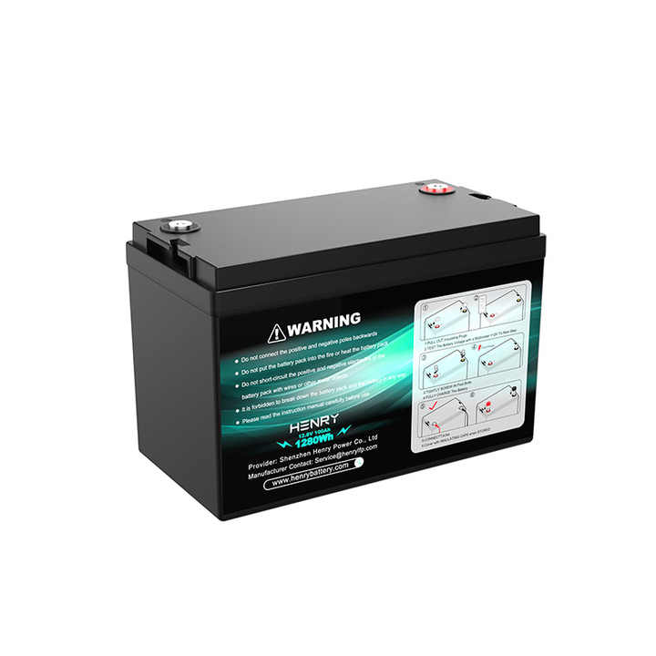 Deep Cycle Rechargeable Lithium LiFePO4 Battery 12V 230Ah High Capacity Long Life Cycle for Solar Energy Storage Golf Cart Electric Vehicles HENRY
