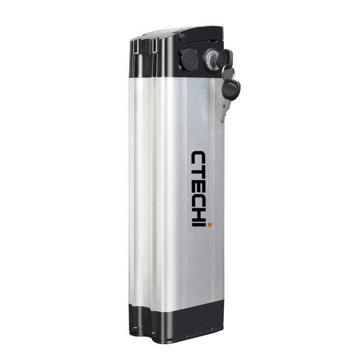 CTECHi Custom Electric Bicycle 36V 48V 52V 60V 72V 10Ah 12Ah 15Ah 18Ah 20Ah Ebike Rechargeable 18650 Lithium Ion Battery Pack 52V 3000 Cycles LiFePO4 Technology for Electric Bicycles/Scooters CTECHi