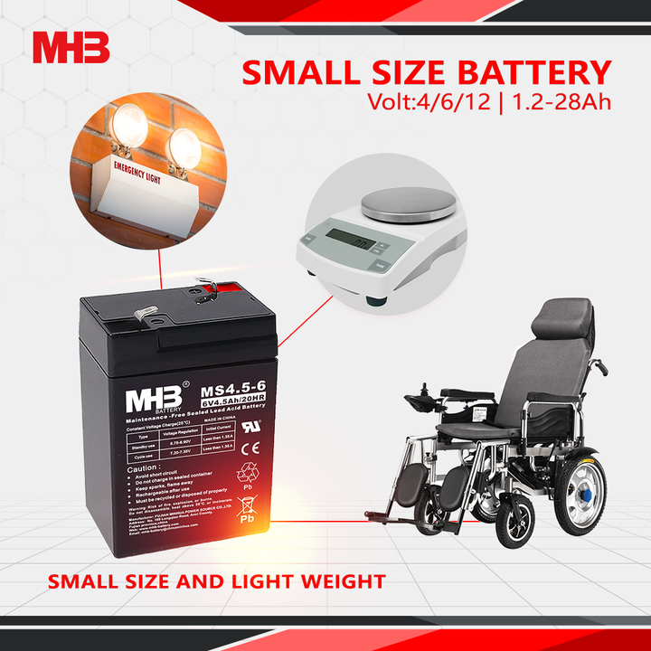 12V 16Ah Solar Rechargeable Deep Cycle Battery for Street Lighting Energy Storage System MHB