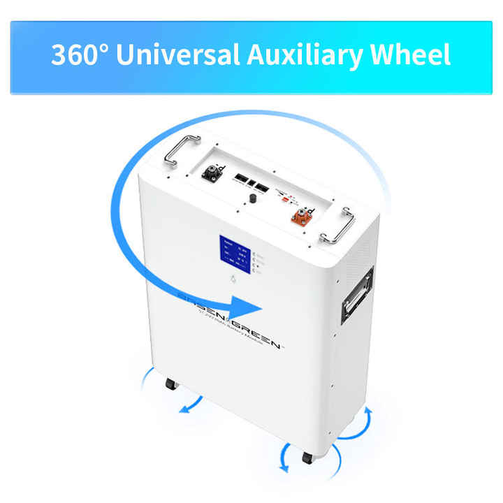 48V 50Ah LiFePO4 Lithium Battery 24V 100Ah Wall-Mounted Home Solar Energy Storage System