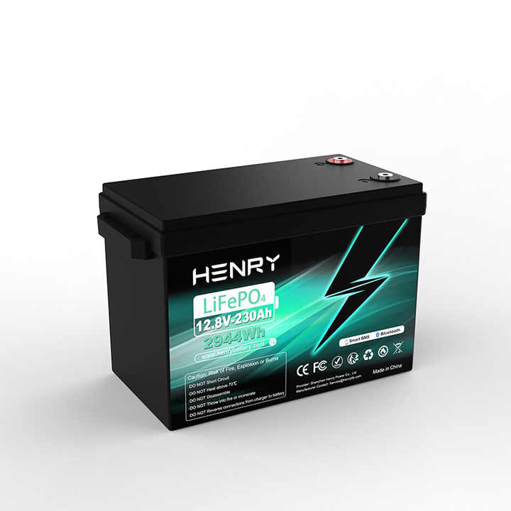 Solar LiFePO4 Battery Pack 12V 12.8V 230Ah for Energy Storage Systems 10kWh 5kWh Home Power Solutions HENRY