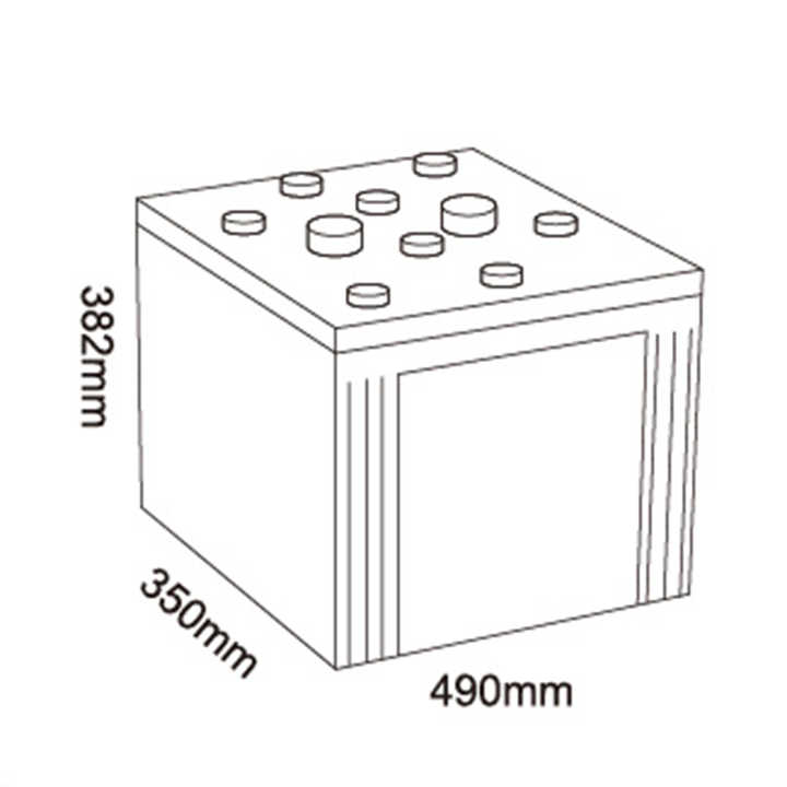 2V 2000Ah VRLA AGM Solar Battery for Energy Storage Systems Data Center Power Backup MHB