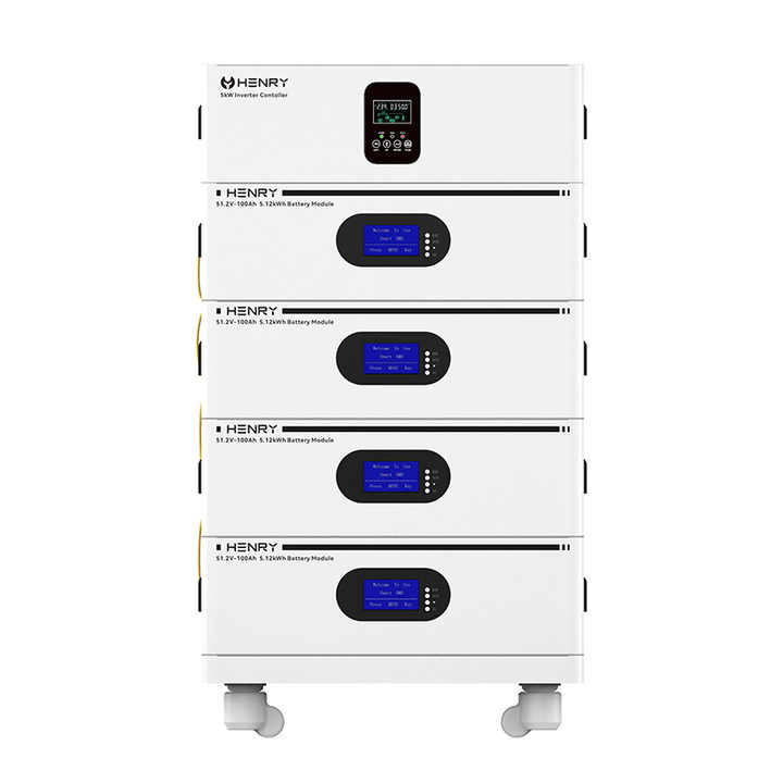 Lithium Batteries Pack 5-20kwh Solar Energy Storage System 5KW Inverter LIFEPO4 Battery EU Poland Stock HENRY