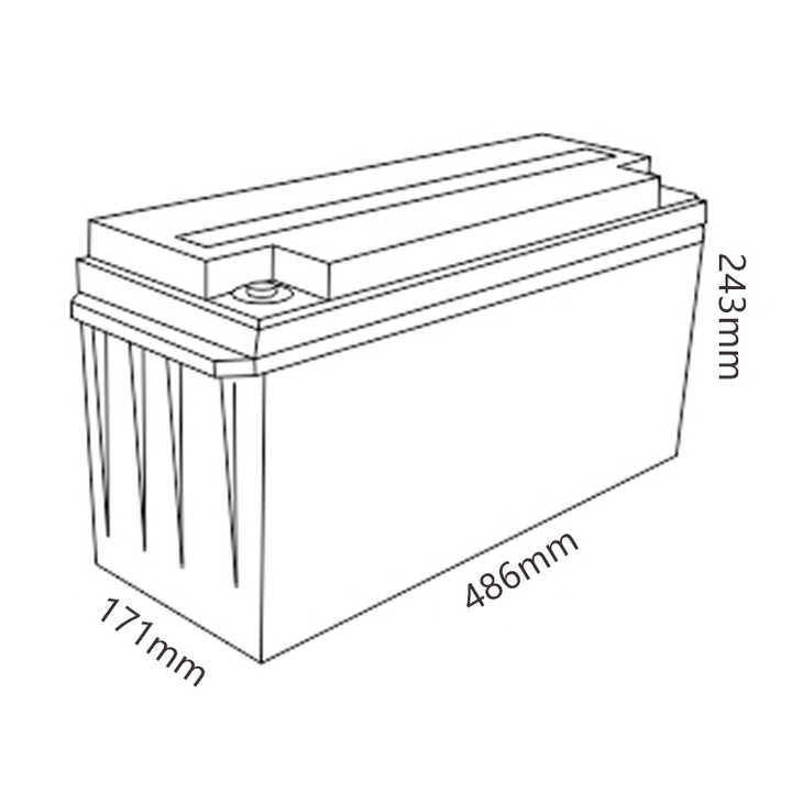 MHB MMD150-12 AGM VRLA Solar Battery 12V 150Ah Valve Regulated Lead Acid 20hr Rechargeable Deep Cycle Battery for Telecom Towers Energy Storage Systems