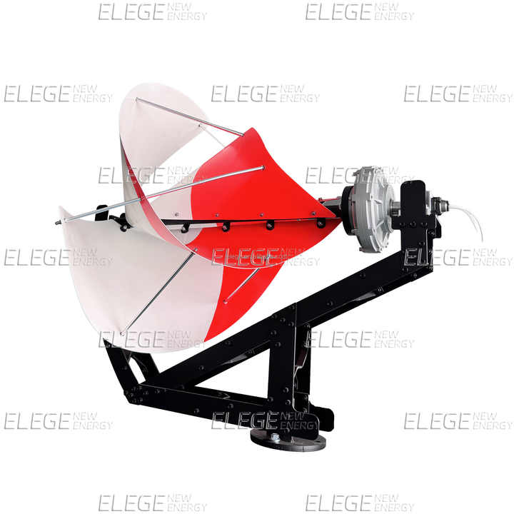 Mini Archimedes Spiral Wind Turbine Generator 5KW Home Offshore Wind Power System elege