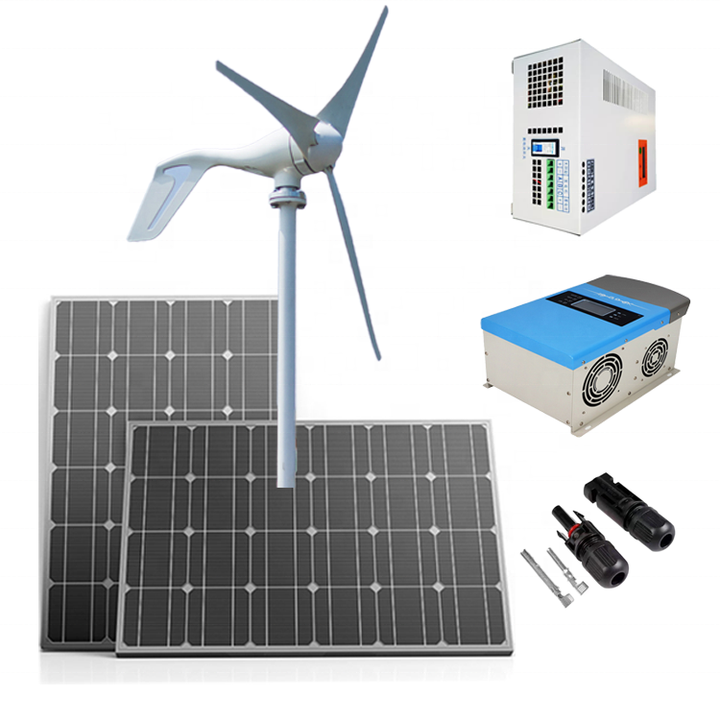 Customizable 400W to 1000W Home Solar Energy System Wind and Solar Power Generation for Residential Use elege