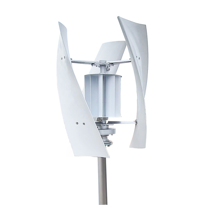 1200W Vertical Axis Wind Turbine Generator 24V/48V Home Off-Grid Power System EL