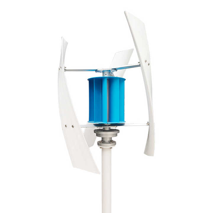 Vertical Axis Wind Turbine 3000W 5000W Low Noise 12V 24V 48V for Renewable Energy Generation elege