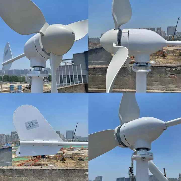 Wind Turbine Generator System 200W-1000W Horizontal Axis Small Home Use Competitive Price