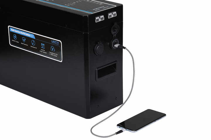 LiFePO4 Battery 12.8V 120Ah Slimline 6000 Cycles Long Life for Solar Energy Storage Systems and Electric Vehicles LICITTI