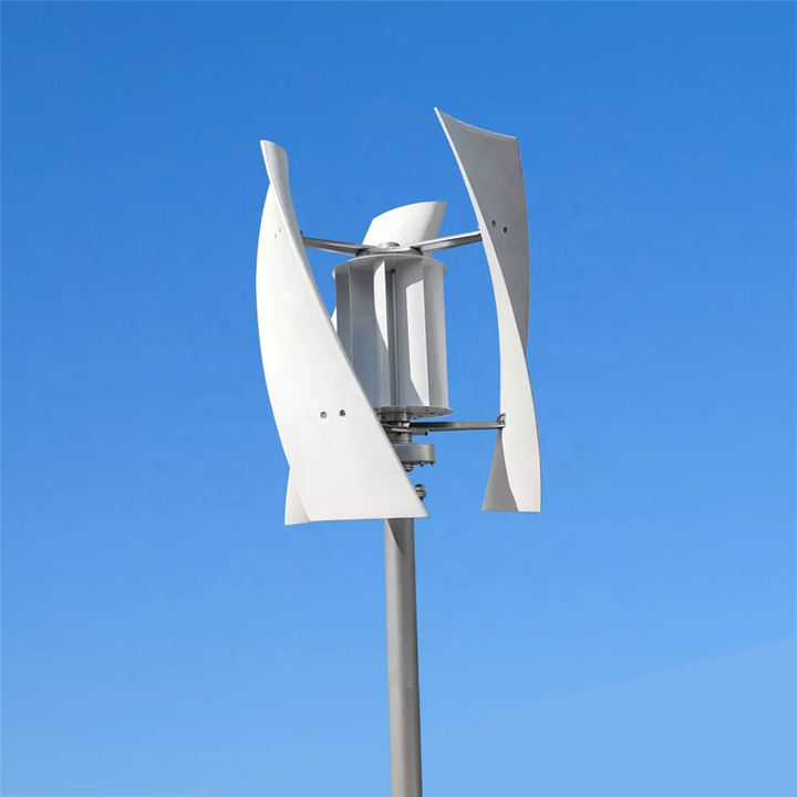 1200W Vertical Axis Wind Turbine Generator 24V/48V Home Off-Grid Power System EL