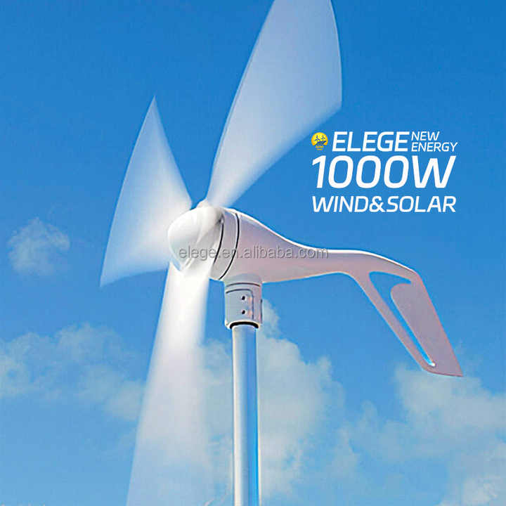 24hour Uninterrupted Power Supply 299 Wind Solar Complementary System Clean Energy for Home Use