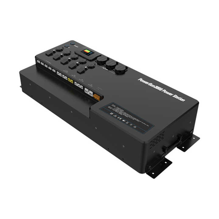 Portable Power Station 3000W Pure Sine Wave LiFePO4 Battery Solar Panel Input Outdoor Emergency Backup Power Supply Licitti