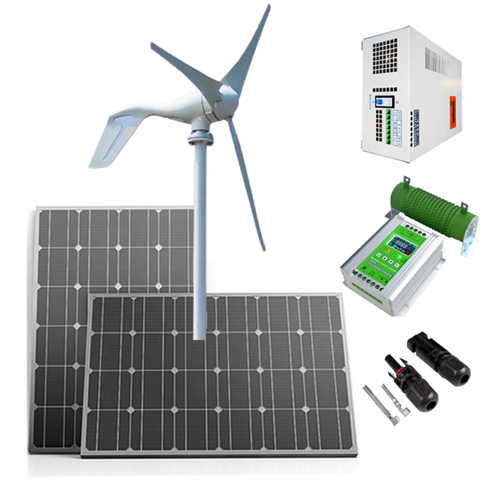Customizable 400W to 1000W Home Solar Energy System Wind and Solar Power Generation for Residential Use elege