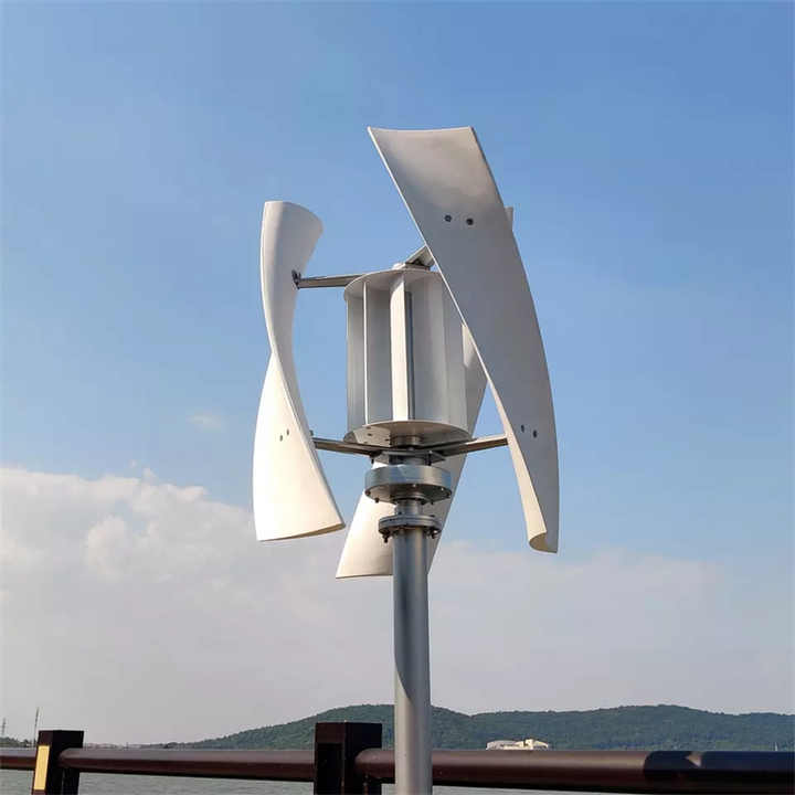 1200W Vertical Axis Wind Turbine Generator 24V/48V Home Off-Grid Power System EL